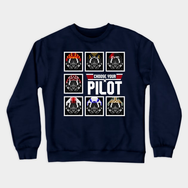 Choose Your Pilot Crewneck Sweatshirt by rokrjon